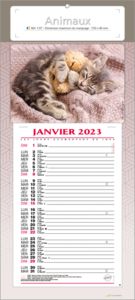 Calendrier publicitaire bloc animaux, Nos animaux Préférés 3