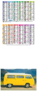 Calendrier publicitaire code route, Le Code de la Route 4