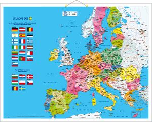 Calendrier publicitaire contre collé, Uni-Europe 1