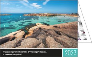 Calendrier publicitaire de poches paysage France, Au Coeur de la France 5