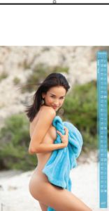 Calendrier publicitaire femme, Naïades 2