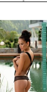 Calendrier publicitaire femme, Naïades 4