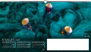 Calendrier publicitaire feuillets grand angle, Grand-angle 5