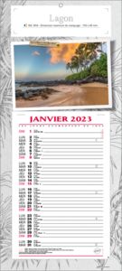 Calendrier publicitaire lagon, Aquablue 3