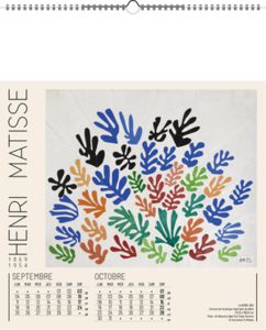 Calendrier Publicitaire Peintre : René Magritte 3