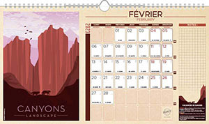Calendrier Publicitaire Pêle Mêle 3