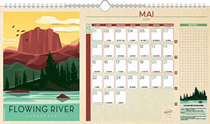 Calendrier Publicitaire Pêle Mêle 6