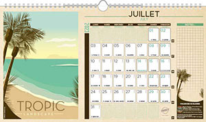 Calendrier Publicitaire Pêle Mêle 8