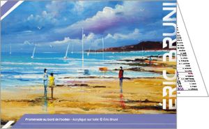 Calendrier publicitaire poches paysages, Peintures 2