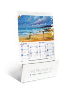 Calendrier publicitaire vide poches, Blythe Scott 4