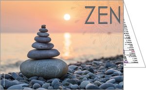 Calendriers de poches publicitaires Zenattitude, Zenattitude 1