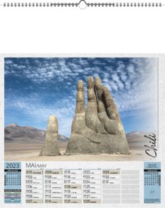 Calendriers illustrés publicitaires, Autour du Monde 3