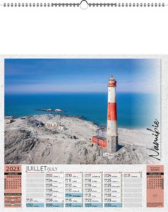 Calendriers illustrés publicitaires, Autour du Monde 5