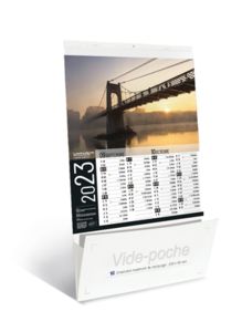 Calendriers publicitaire vide poche, Sites de France 3