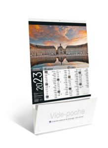 Calendriers publicitaire vide poche, Sites de France 5