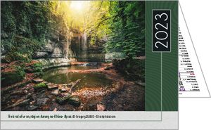 Calendriers publicitaires de poches France, Paysages de France 3