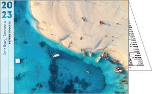 Calendriers publicitaires de poches plage, Plages Cocotiers 2