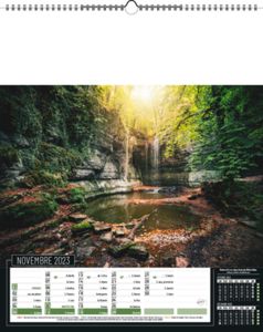 Calendriers publicitaires feuillets France, Calendrier Pays de France 9