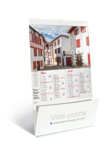 Calendriers publicitaires maisons, Habitat Région