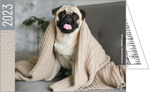 Calendriers publicitaires poches animaux, Nos amis 1