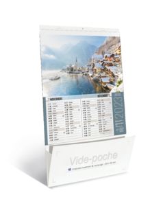 Calendriers publicitaires vide poche, Sites du Monde 4