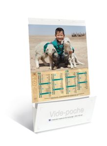 Calendriers publicitaires vide poches enfants, Entre Amis 1