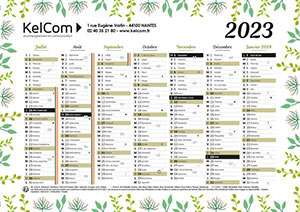 Printemps - Calendrier Personnalisé 1