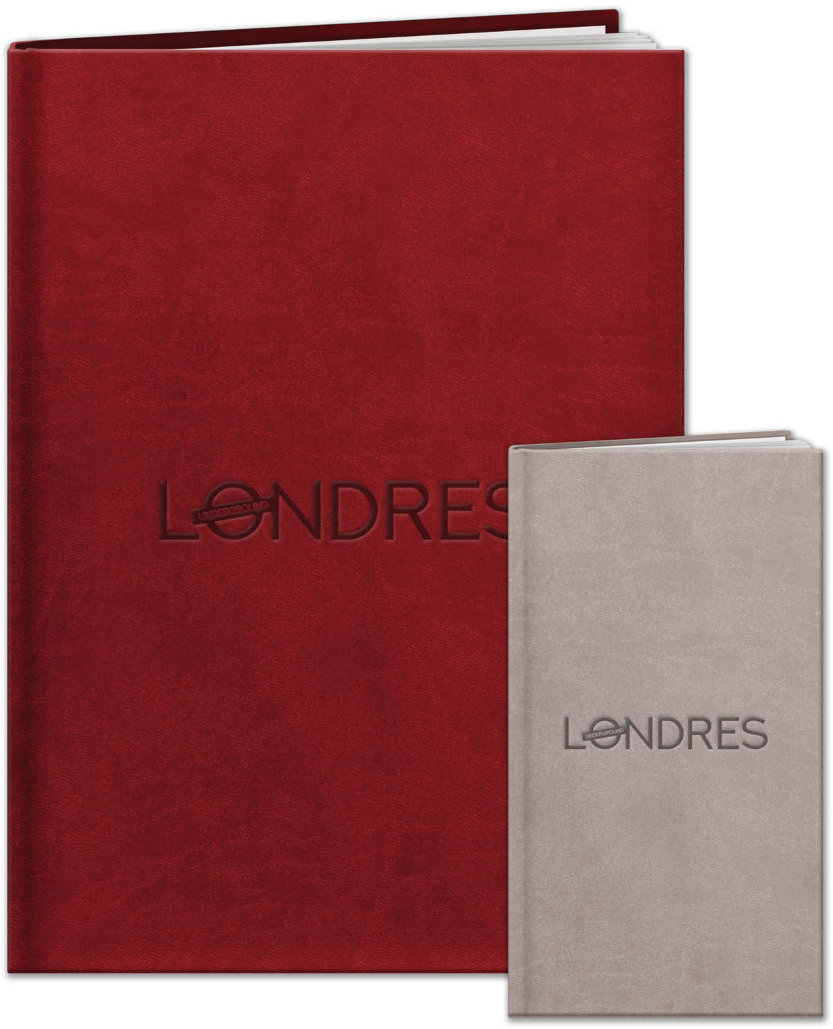 AGENDA MENSUEL 2024 A5+ souple - couleur bordeaux