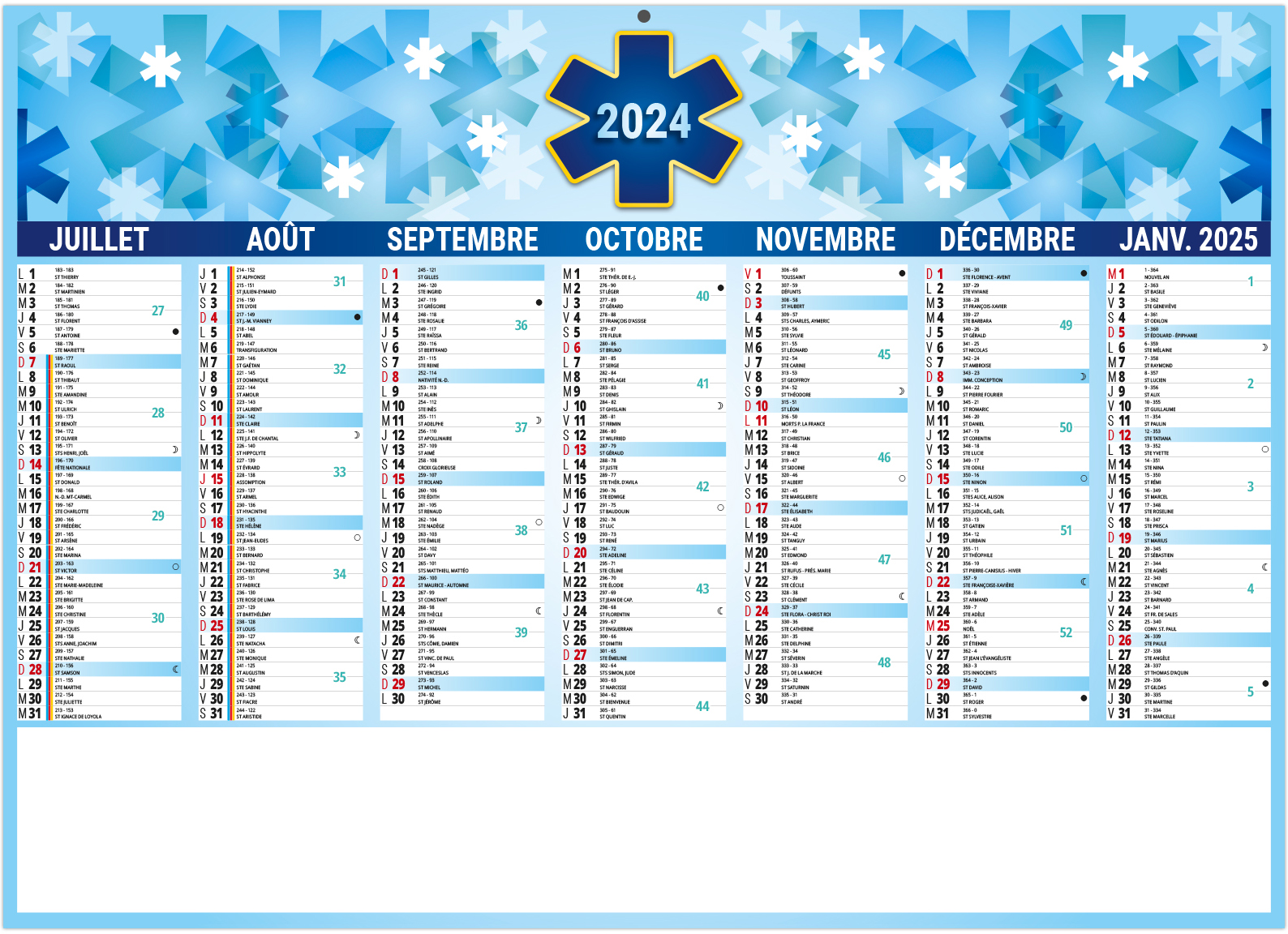 Calendrier personnalise matthieu 430x335 Calendriers bancaires