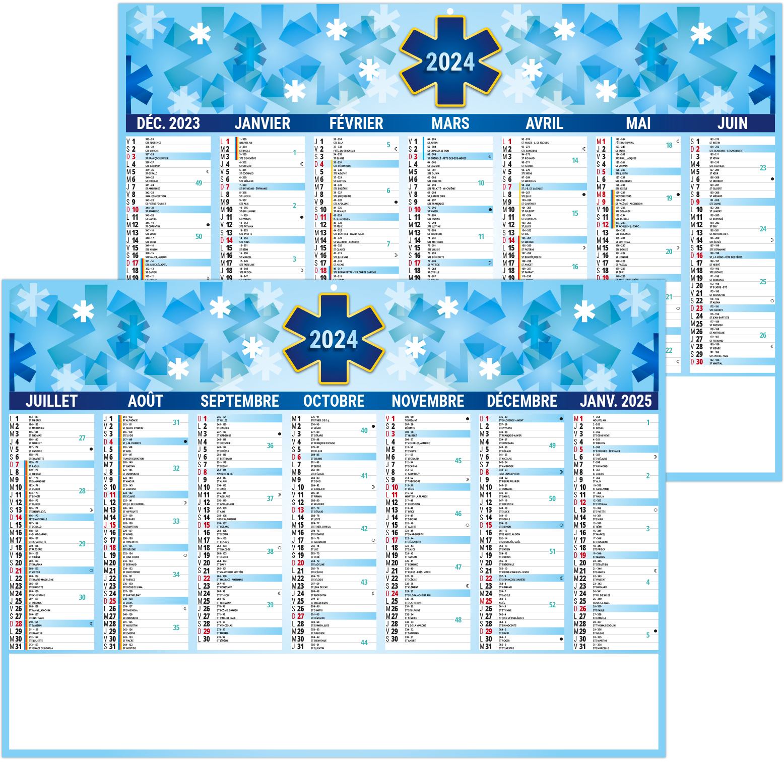 Calendrier personnalise matthieu 430x335 | Calendriers bancaires