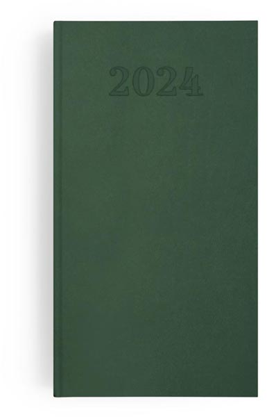 Agenda personnalisable 2024 emboite mini premium - 90 x 165 mm