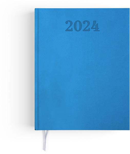 Agenda personnalisable 2024 emboite semainier premium - 210 x 270 mm