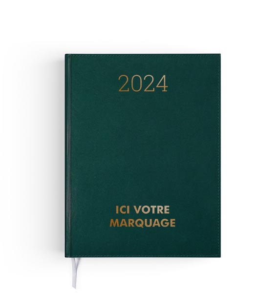 Agenda personnalisé 2024 emboite voyage paris - 165 x 240 mm