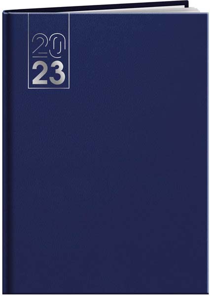 Agenda Personnalisable Semainier | Cordoue | 200x270 mm : Agenda Personnalisable Semainier - Cordoue  200x270 mm Bleu foncé