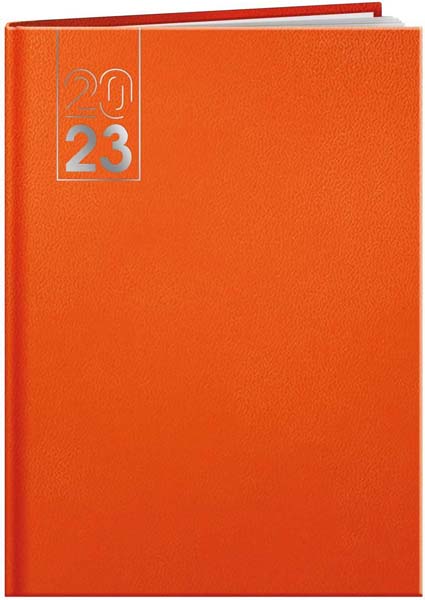 Agenda Personnalisable Semainier | Cordoue | 200x270 mm : Agenda Personnalisable Semainier - Cordoue  200x270 mm Orange