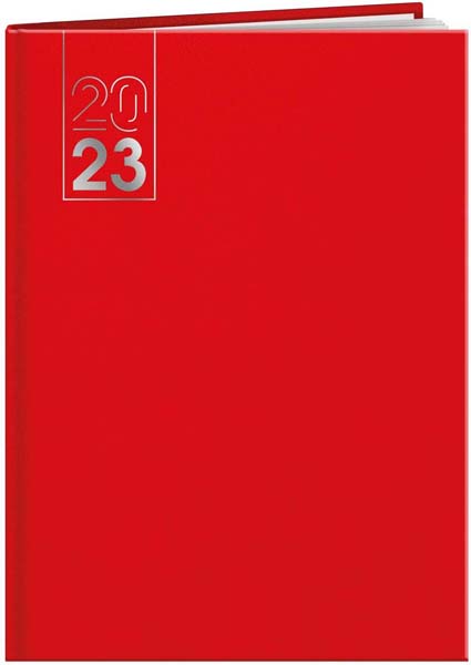 Agenda Personnalisable Semainier | Cordoue | 200x270 mm : Agenda Personnalisable Semainier - Cordoue  200x270 mm Rouge