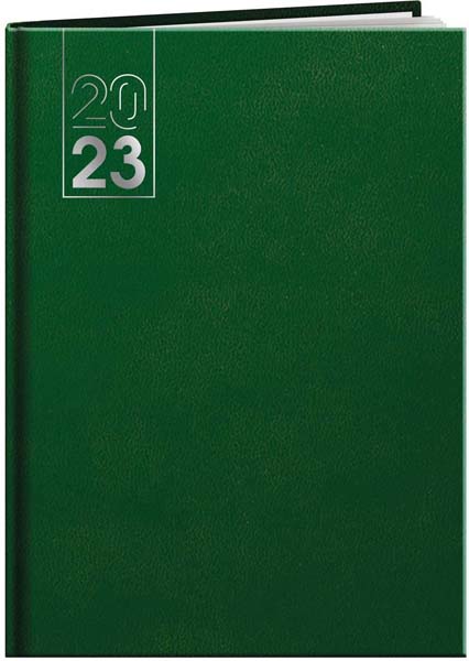 Agenda Personnalisable Semainier | Cordoue | 200x270 mm : Agenda Personnalisable Semainier - Cordoue  200x270 mm Vert