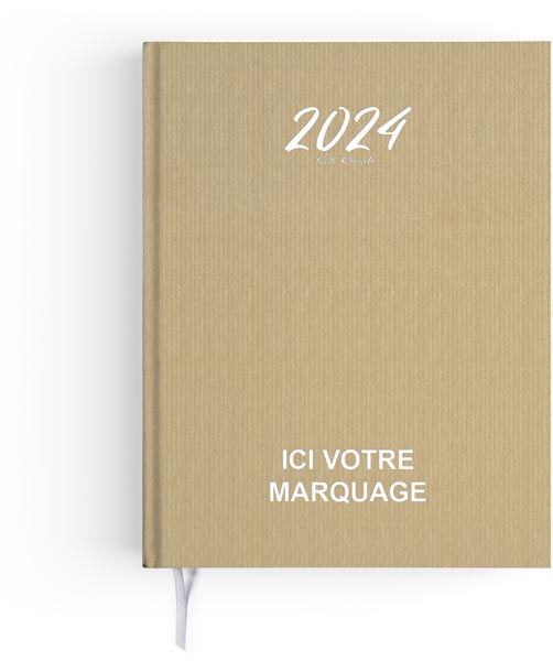 Agenda semainier personnalisé 2024 'Euromax' - Bemyself