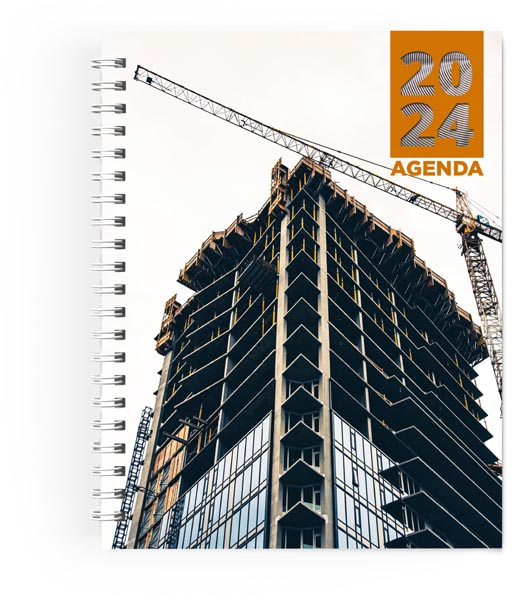 Agenda 2024 script book - 226 x 298 mm