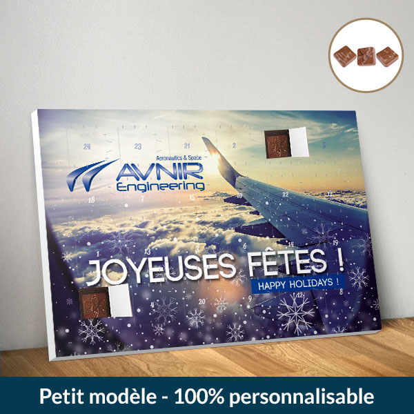 Calendrier avent chocolat francais advent60