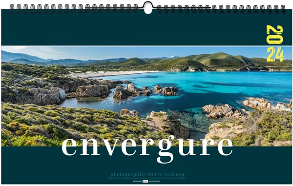 Calendrier illustré 2024 - envergure - 600 x 360 mm