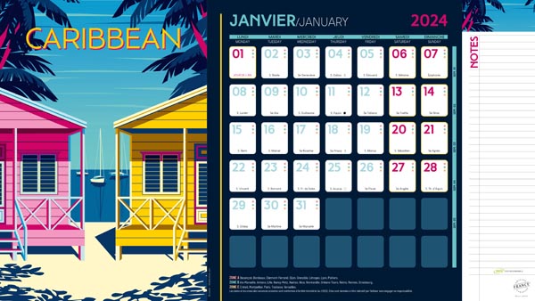 Calendrier Publicitaire Pêle Mêle