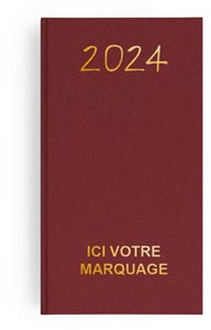 Agenda 2024 emboite mini naturel - 90 x 165 mm 4