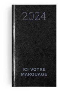 Agenda personnalisé 2024 emboite mini paris - 90 x 165 mm 1