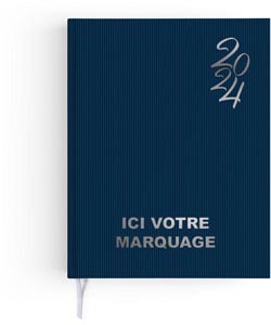 Agenda personnalisé 2024 emboite semainier harmonie - 210 x 270 mm