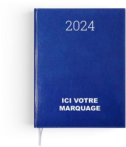 Agenda personnalisé 2024 emboite semainier paris - 210 x 270 mm 1