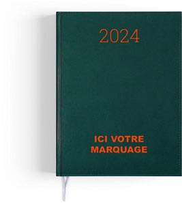 Agenda personnalisé 2024 emboite semainier paris - 210 x 270 mm 3