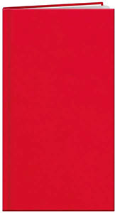 Agenda Personnalisable Semainier | Londres | 93x168 mm : Agenda Personnalisable Semainier - Londres  93x168 mm Rouge