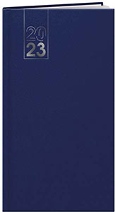 Agenda Publicitaire Semainier | Cordoue | 93x168 mm : Agenda Publicitaire Semainier - Cordoue  93x168 mm Bleu foncé