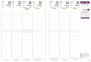 Agenda Publicitaire Semainier - Londres  200x270 mm 1